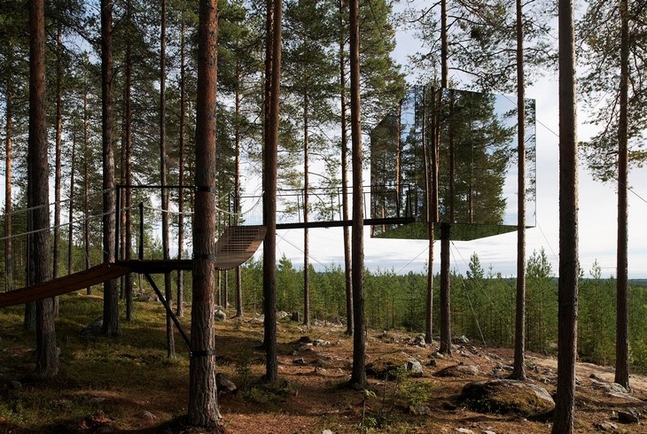 Archisearch - Tham & Videgård / Tree Hotel, Mirrorcube